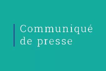 Communiqué de presse