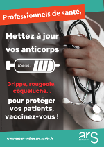 Affiche : La vaccination des professionnels de santé