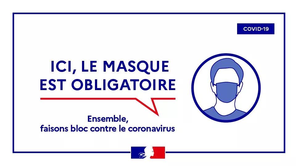 Masque Obligatoire - horizontal