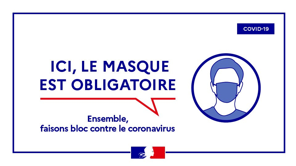 Masque Obligatoire - horizontal